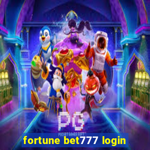 fortune bet777 login